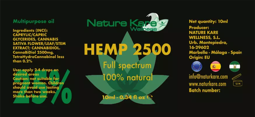 Aceite CBD Hemp - CBD oil